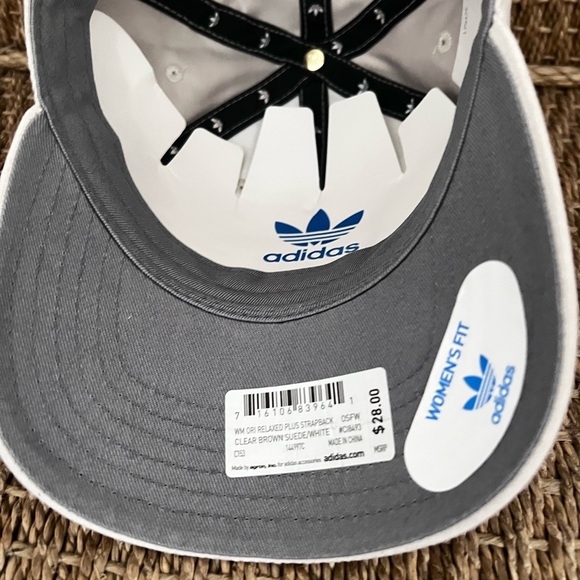 Adidas Cap Sueded Hat Beige - Picture 2 of 5